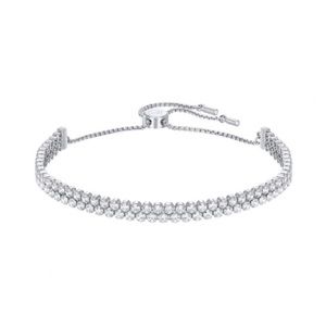 ✨SWAROVSKI✨Crystal Subtle White-Tone Bracelet